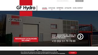 GF Hydro : distributeur de matériel hydraulique