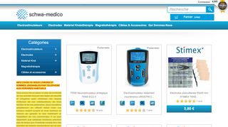 Schwa Medico, vente en ligne d'électrostimulateurs